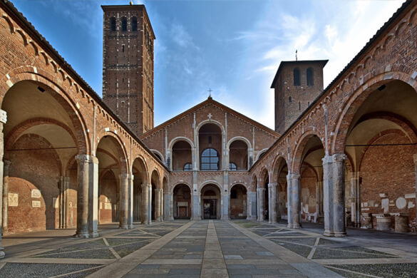 Viagem de Pesquisa - Basilica di SantAmbrogio