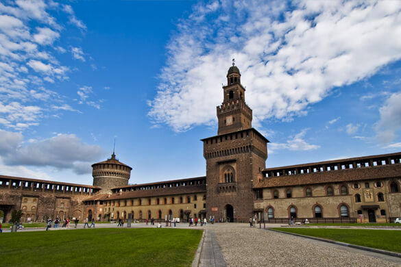 Viagem de Pesquisa - Castelo Sforzesco