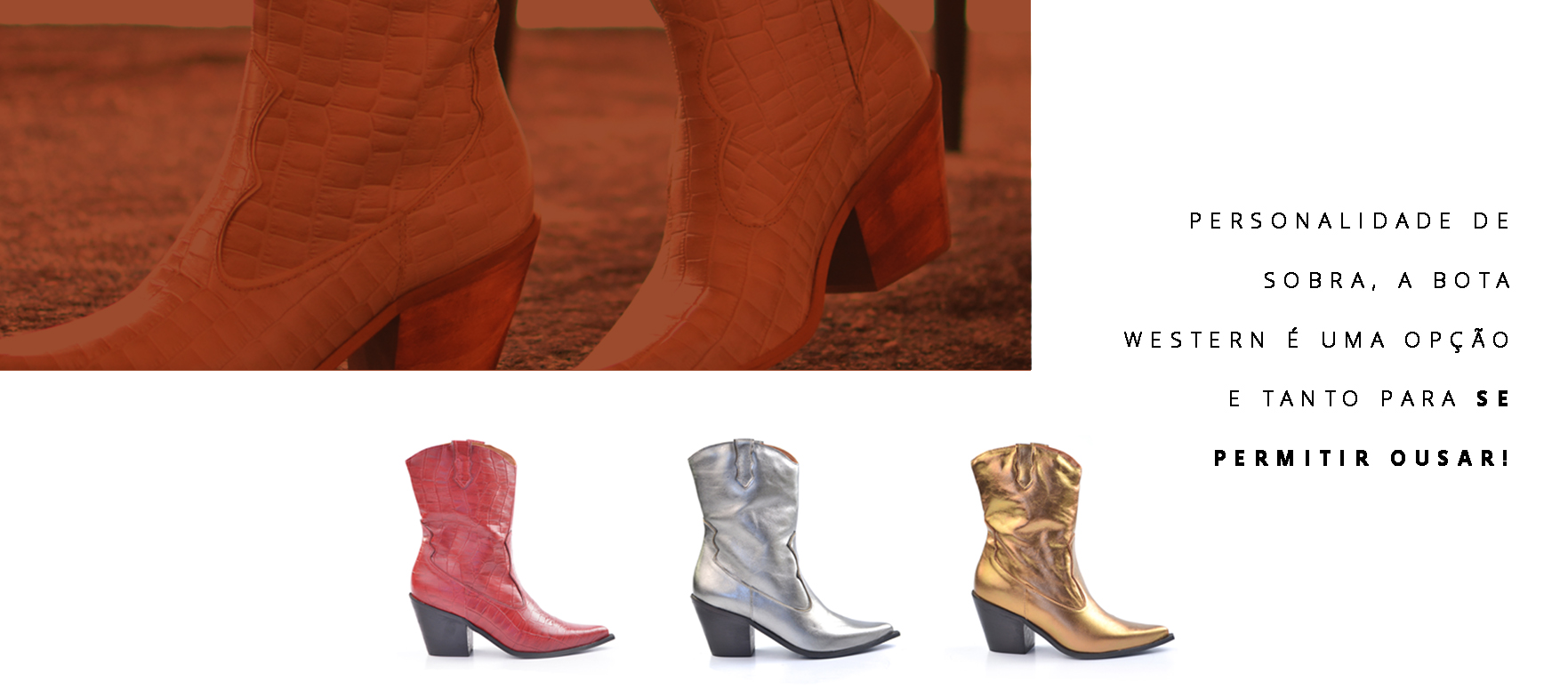 WESTERN – O ÍCONE DE VOLTA AO CLOSET!